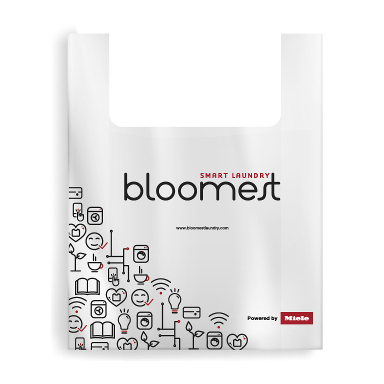 Caixa shopper Bloomest ECO - 100 mícron